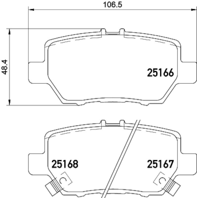 Hella Pagid Disc Brake Pad Set 355035161