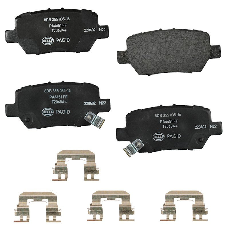 Hella Pagid Disc Brake Pad Set 355035161