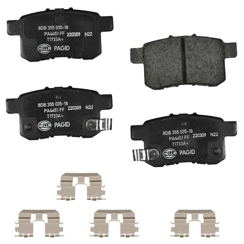 Hella Pagid Disc Brake Pad Set 355035181