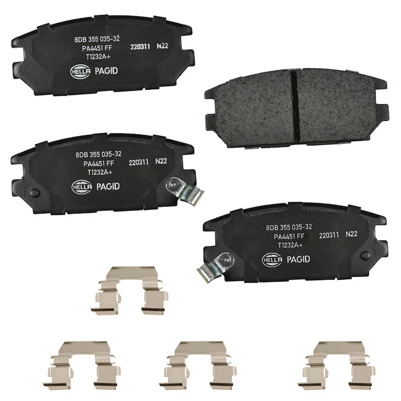 Hella Pagid Disc Brake Pad Set 355035321