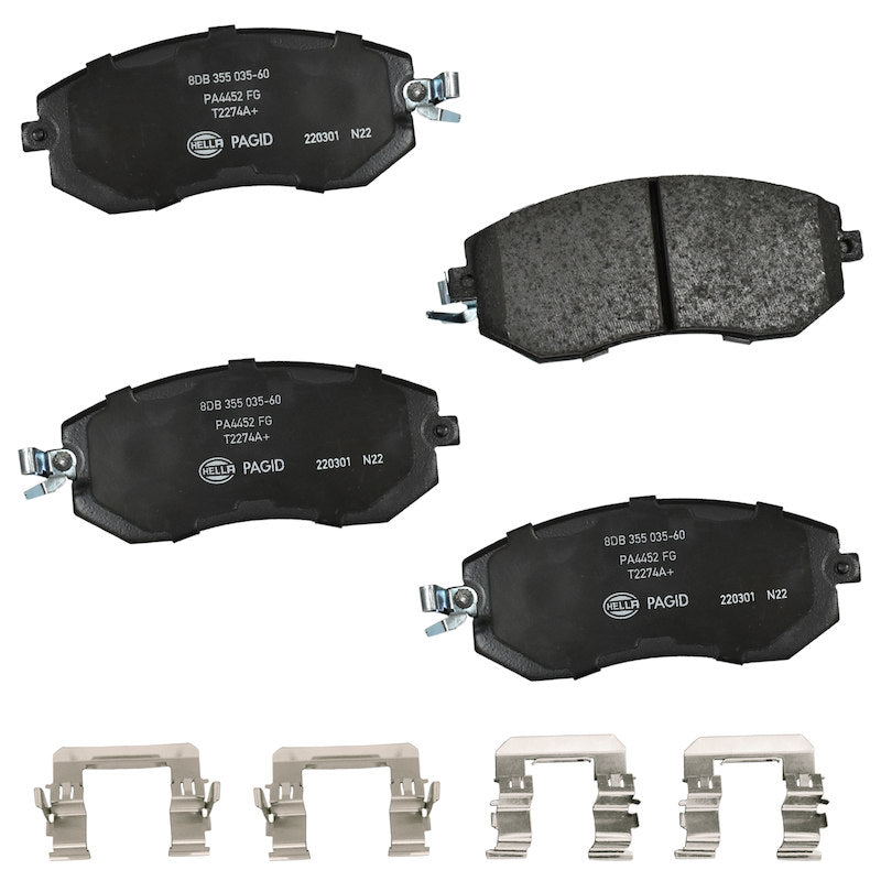 Hella Pagid Disc Brake Pad Set 355035601