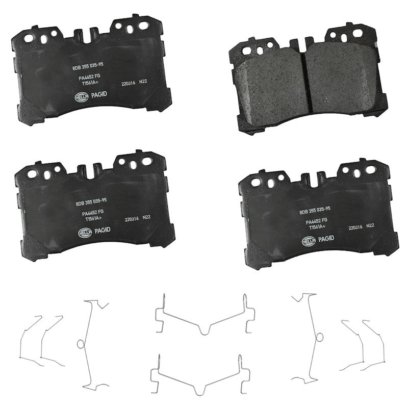 Hella Pagid Disc Brake Pad Set 355035951