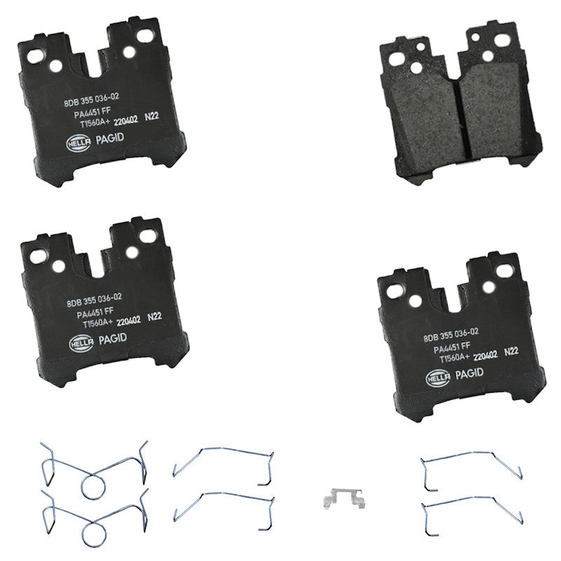 Hella Pagid Disc Brake Pad Set 355036021
