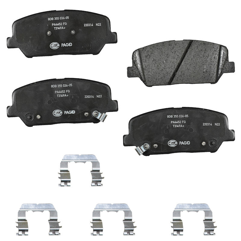 Hella Pagid Disc Brake Pad Set 355036051