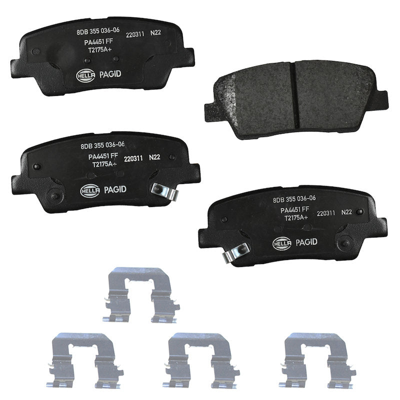 Hella Pagid Disc Brake Pad Set 355036061