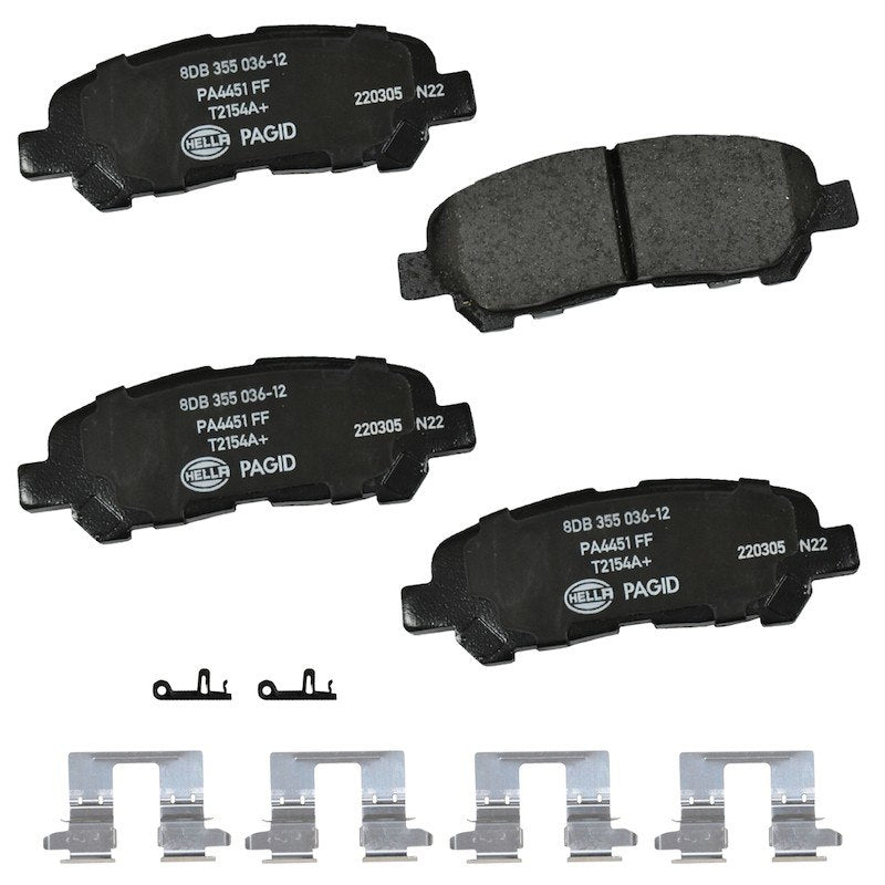Hella Pagid Disc Brake Pad Set 355036121