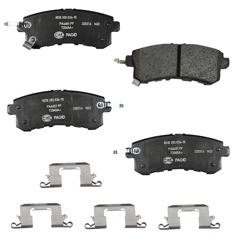 Hella Pagid Disc Brake Pad Set 355036151