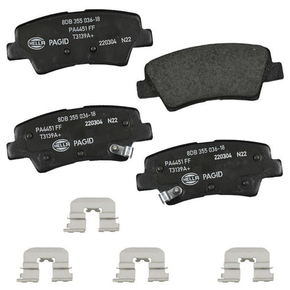 Hella Pagid Disc Brake Pad Set 355036181