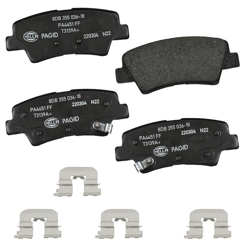 Hella Pagid Disc Brake Pad Set 355036181