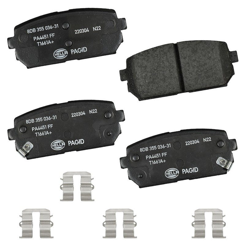 Hella Pagid Disc Brake Pad Set 355036311