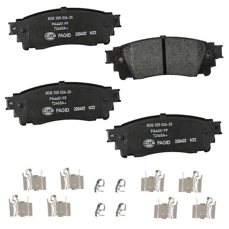 Hella Pagid Disc Brake Pad Set 355036351