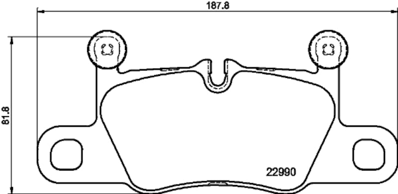 Hella Pagid Disc Brake Pad Set 355039821