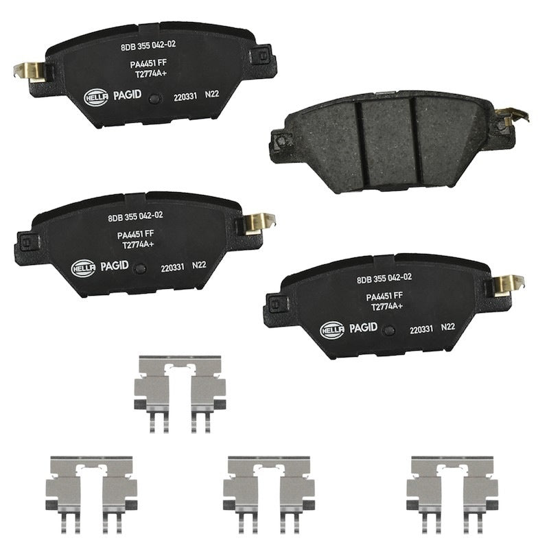 Hella Pagid Disc Brake Pad Set 355042021