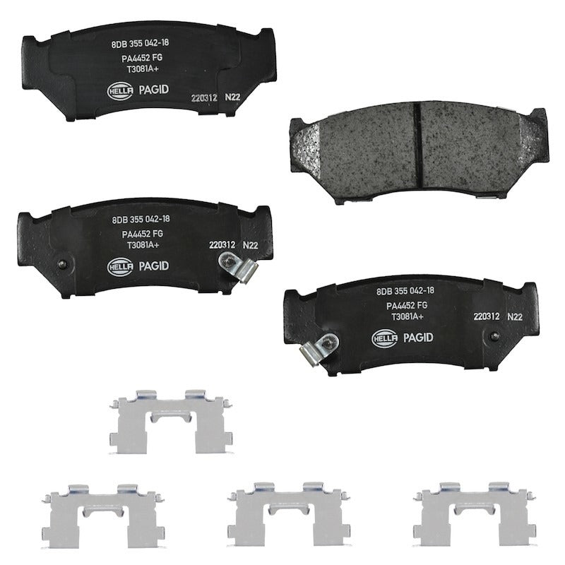 Hella Pagid Disc Brake Pad Set 355042181