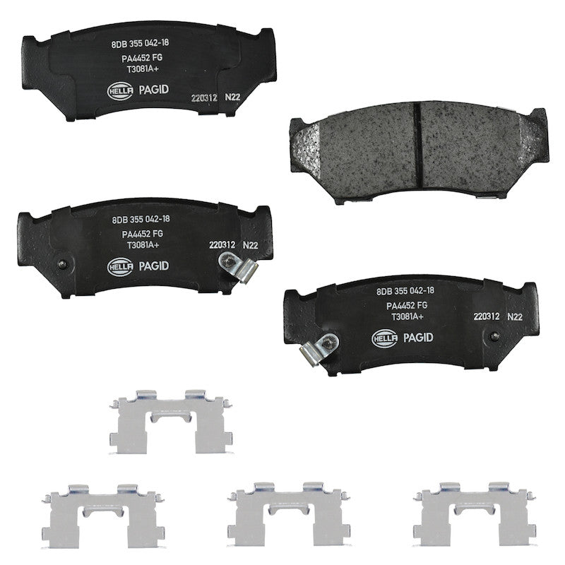 Hella Pagid Disc Brake Pad Set 355042181