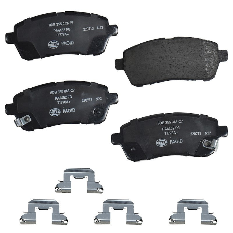 Hella Pagid Disc Brake Pad Set 355043291