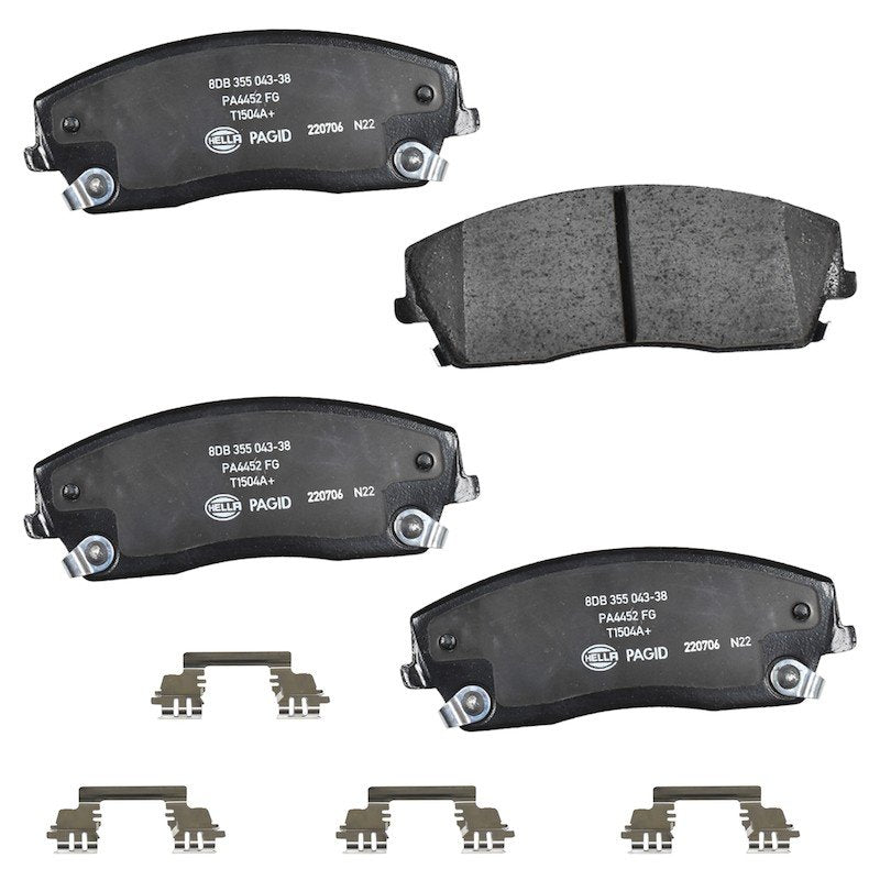 Hella Pagid Disc Brake Pad Set 355043381