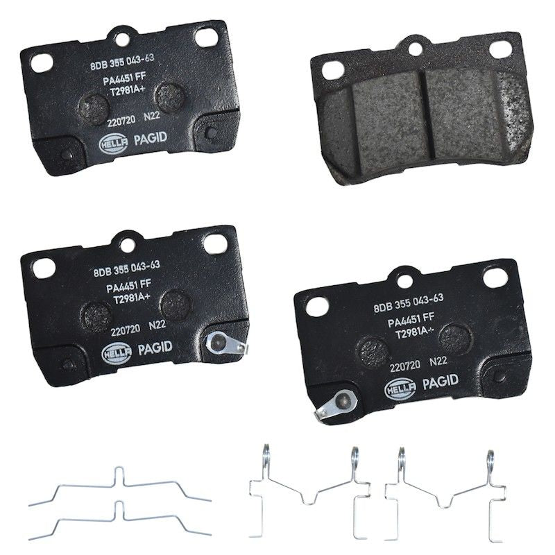 Hella Pagid Disc Brake Pad Set 355043631