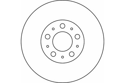Hella Pagid Disc Brake Rotor 355107051