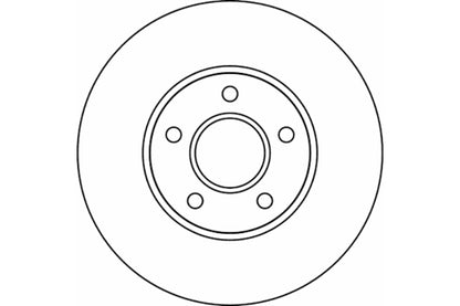 Hella Pagid Disc Brake Rotor 355110281