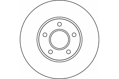 Hella Pagid Disc Brake Rotor 355110281
