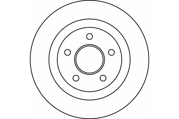 Hella Pagid Disc Brake Rotor 355110291