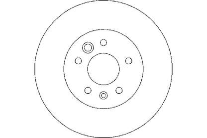 Hella Pagid Disc Brake Rotor 355111001