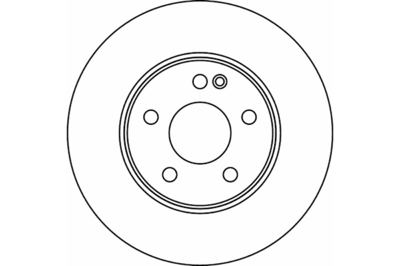 Hella Pagid Disc Brake Rotor 355111081