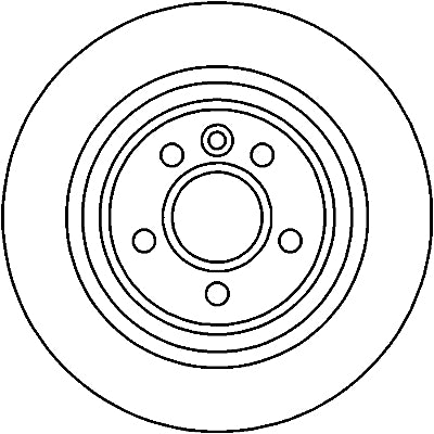 Hella Pagid Disc Brake Rotor 355118841