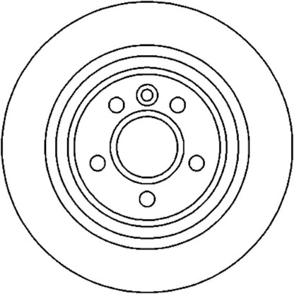 Hella Pagid Disc Brake Rotor 355118841