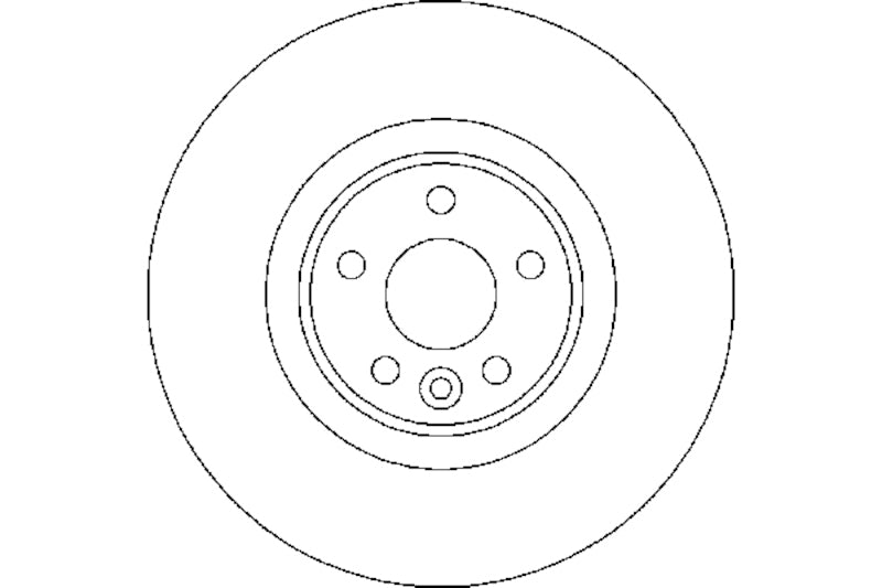 Hella Pagid Disc Brake Rotor 355119131