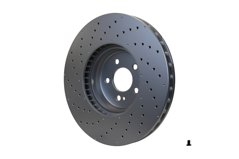 Hella Pagid Disc Brake Rotor 355134452
