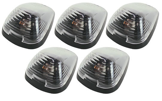 Pacer Hi-Five Cab Roof Lights LED Clear Lights and Components Exterior Light Assemblies main image