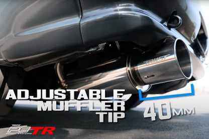 GReddy TITANIUM TRUST PE-TR TIP 115MM L110MM - () 11007120