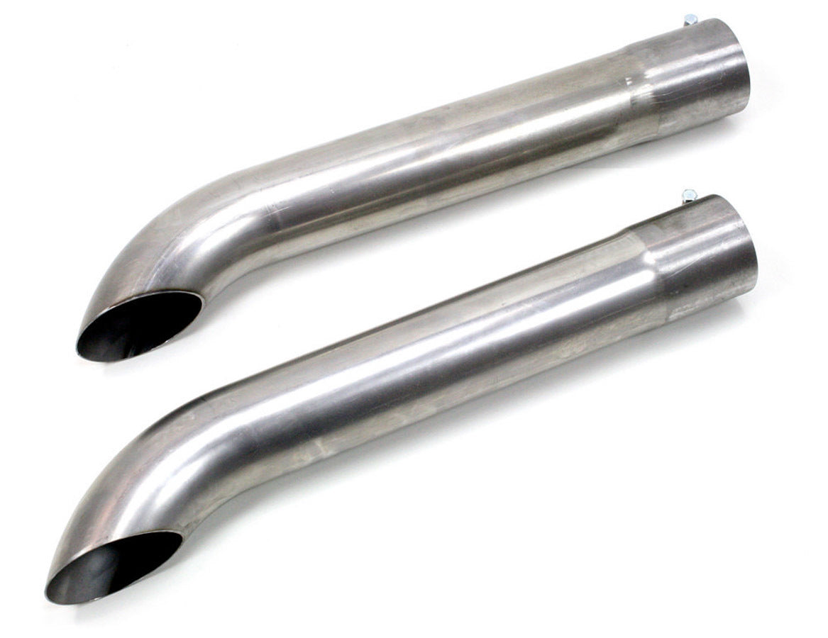 PATRIOT EXHAUST 3.5 Side Tubes Turnout Muffler Kit Exhaust Mufflers and Resonators main image