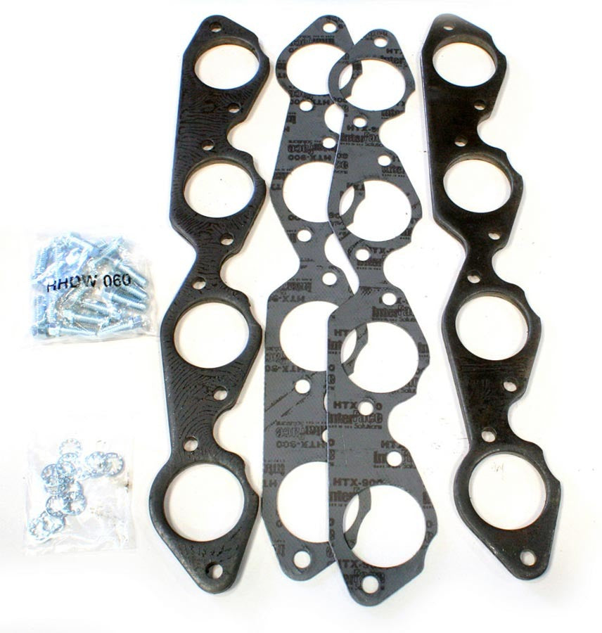 Patriot Exhaust BBC Header Flange Kit 2-1/8 Round Port Headers, Manifolds and Components Header Flanges main image