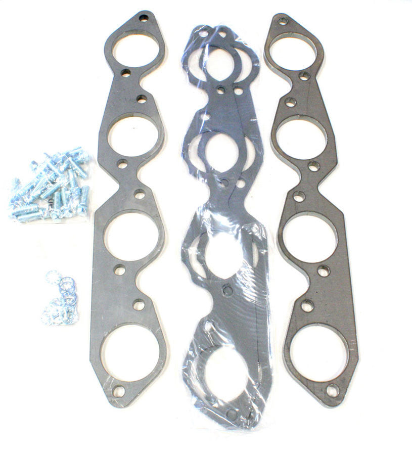 PATRIOT EXHAUST BBC Header Flange Kit w/Round Port Exhaust Headers, Manifolds and Components main image