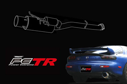 GReddy TRUST PE-TR Cat-back Exhaust Systems - application specific