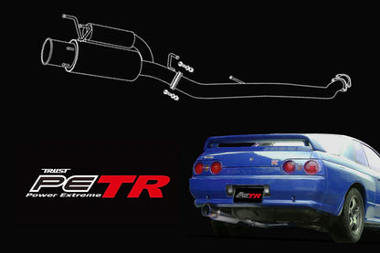 GReddy TRUST PE-TR Cat-back Exhaust Systems - application specific