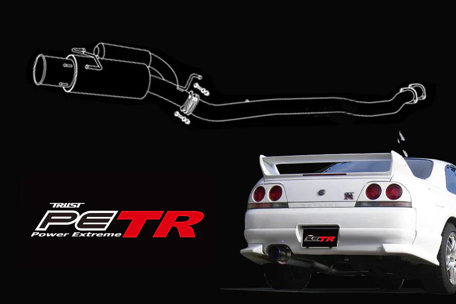 GReddy TRUST PE-TR Cat-back Exhaust Systems - application specific