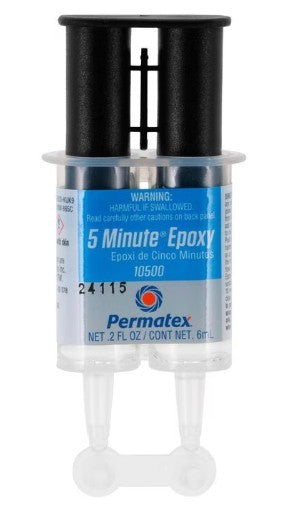 PERMATEX 5 Minute Epoxy 6ml 5 MINUTE EPOXY SRY 6 Oils, Fluids and Sealer Sealers, Gasket Makers and Glues main image