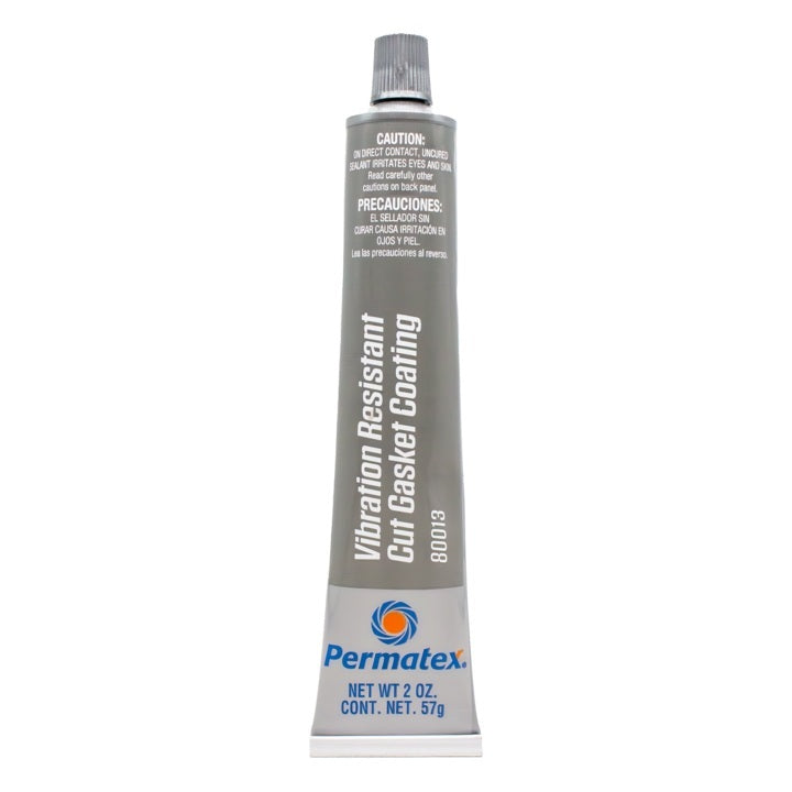 PERMATEX Grey Cut Gasket Coating 2 Ounce Oils, Fluids and Sealer Sealers, Gasket Makers and Glues main image