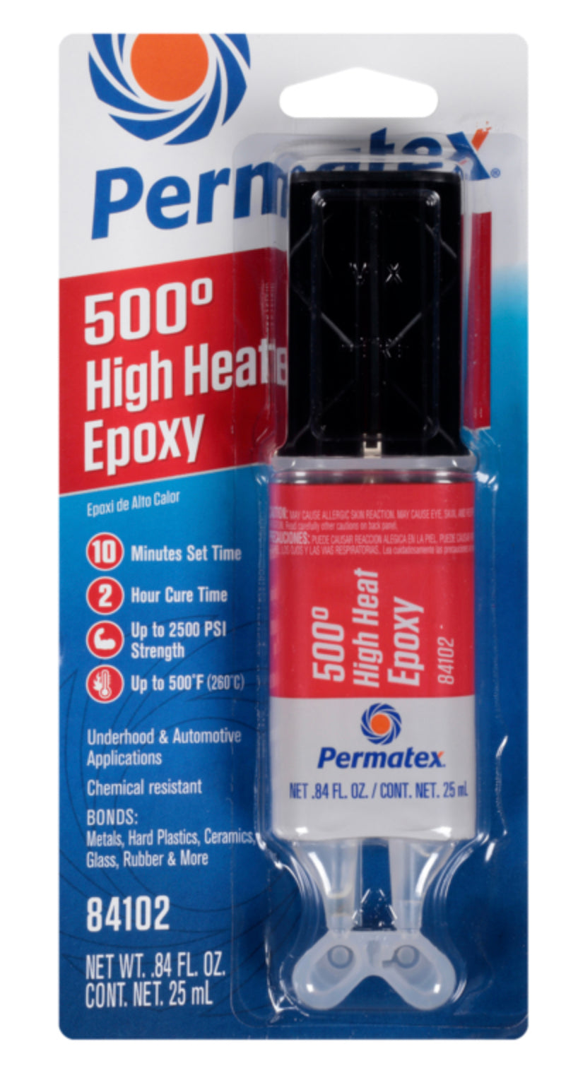 Permatex 500 Degree High Heat Epoxy 25ml. Sealers, Gasket Makers and Glues Epoxies main image