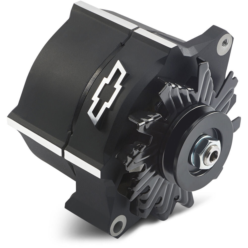 PROFORM Alternator Raised Bowtie Emblem Black Crinkle Ignitions and Electrical Charging Systems main image