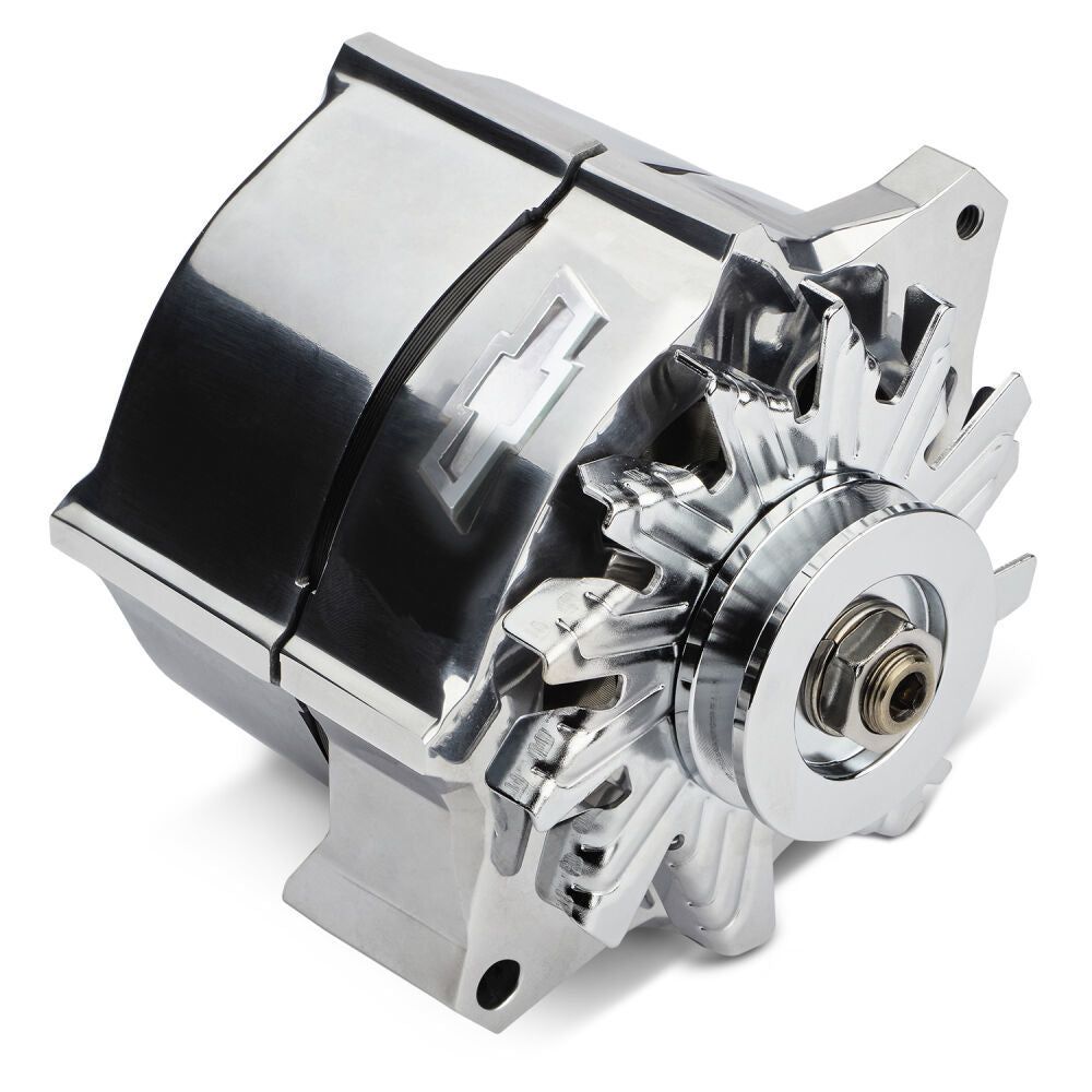 PROFORM Alternator Raised Bowtie Emblem Polished Ignitions and Electrical Charging Systems main image