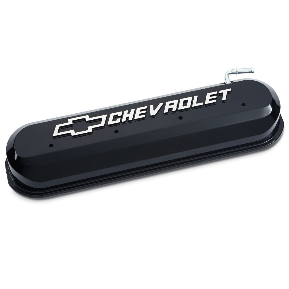 PROFORM LS Valve Covers Slant Edge Liquid Black Engines and Components Engine Covers, Pans and Dress-Up Components main image