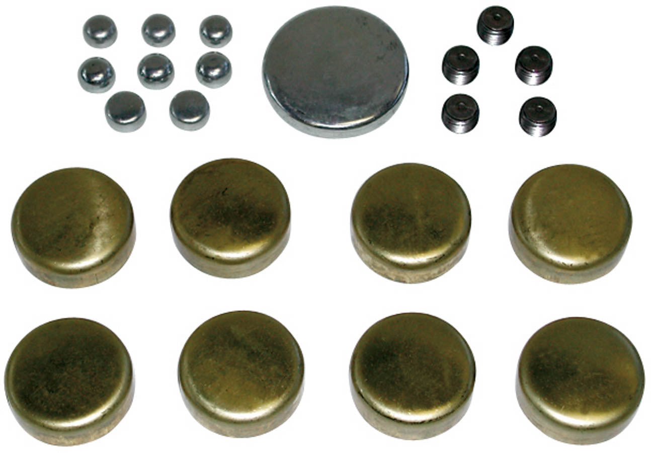 Proform Brass Freeze Plug Kit Chevy 283-350 Engines, Blocks and Components Expansion-Freeze Plugs main image