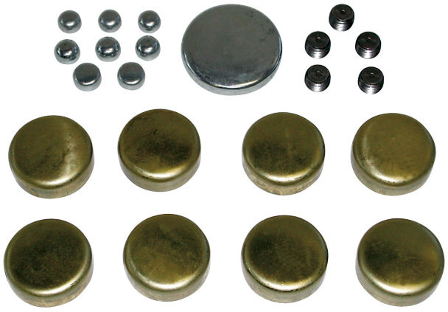 Proform Brass Freeze Plug Kit Chevy 400 Engines, Blocks and Components Expansion-Freeze Plugs main image