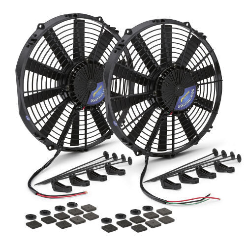 Proform Universal Brushless Fan Dual 12in Straight Blade Fans Cooling Fans - Electric main image