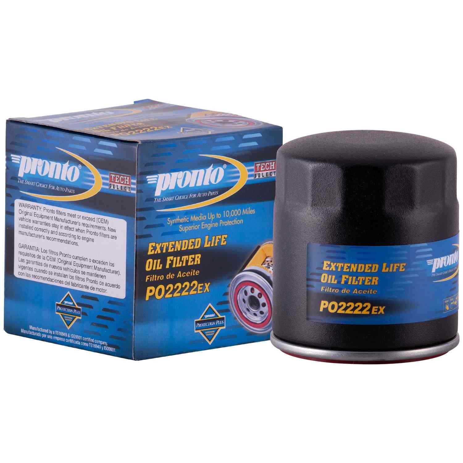 Pronto Engine Oil Filter PO2222EX